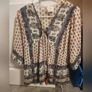 Floral Patterned Blouse